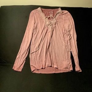 Size Medium Pink  Soft and Sexy American Eagle Long Sleeve
